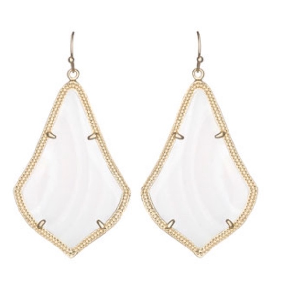 Kendra Scott Jewelry - Kendra Scott Alexandra Large White Mother of Pearl